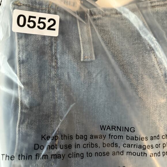 Free People We The Free Jeans Level Up Slit Bootcut Light Blue Wash 29 (28x30) - Picture 13 of 13